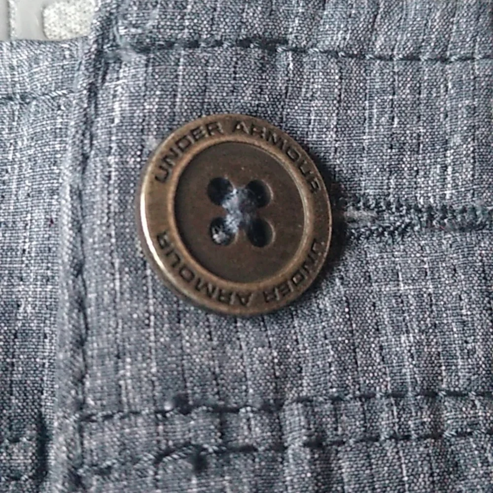 UNDER ARMOUR PANTS ALL SEASON GEAR  30/34 BLUE BREATHABLE SPORTY - Picture 4 of 14